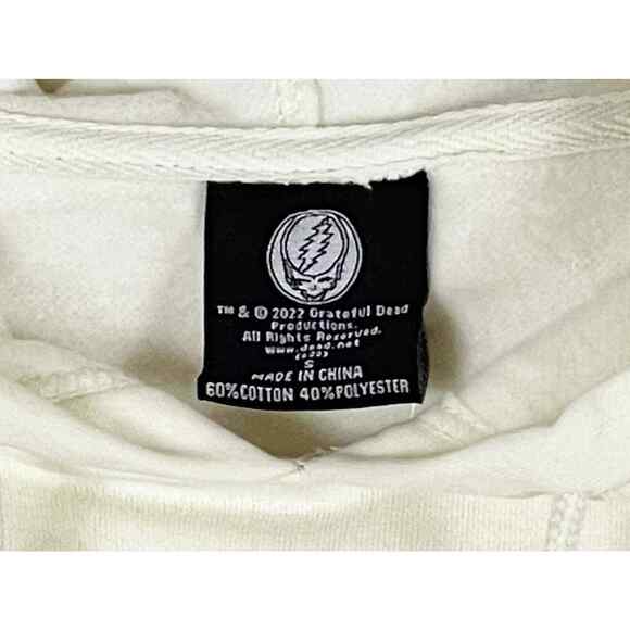 Grateful Dead Men's Logo Dancing Bears Hoodie Size Medium - Picture 4 of 5